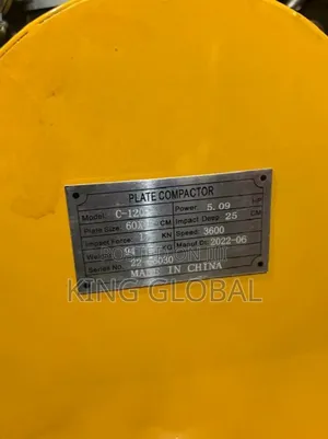 High Quality C 120 Diesel Engine Plate Compactor