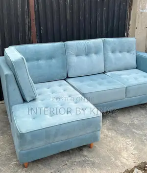 L-Shaped Custom Made Sofa Can Be Made in Colors of Your Choi