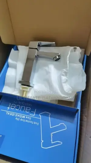 Quality Midas Square Chrome Single Basin Tap
