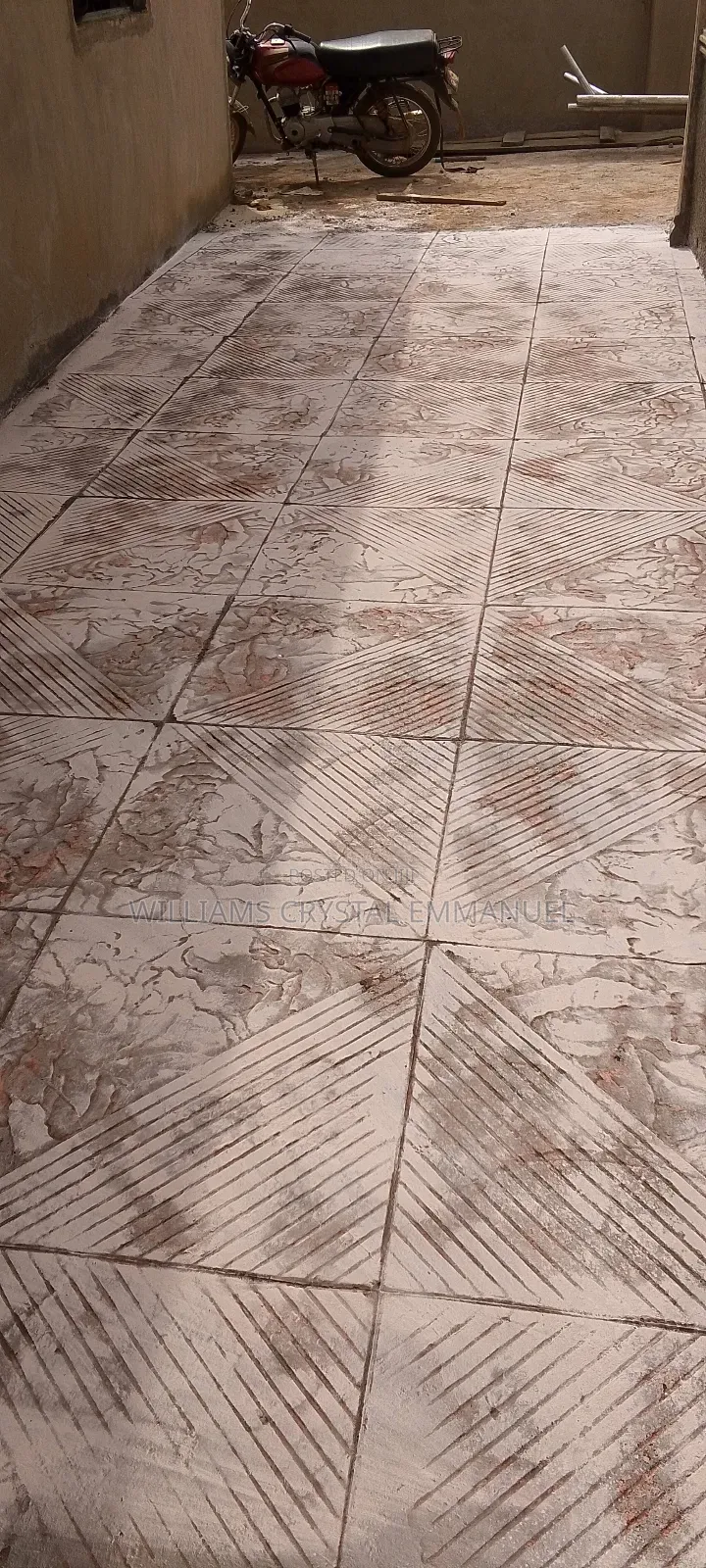 Floor Stamping and Interlocking