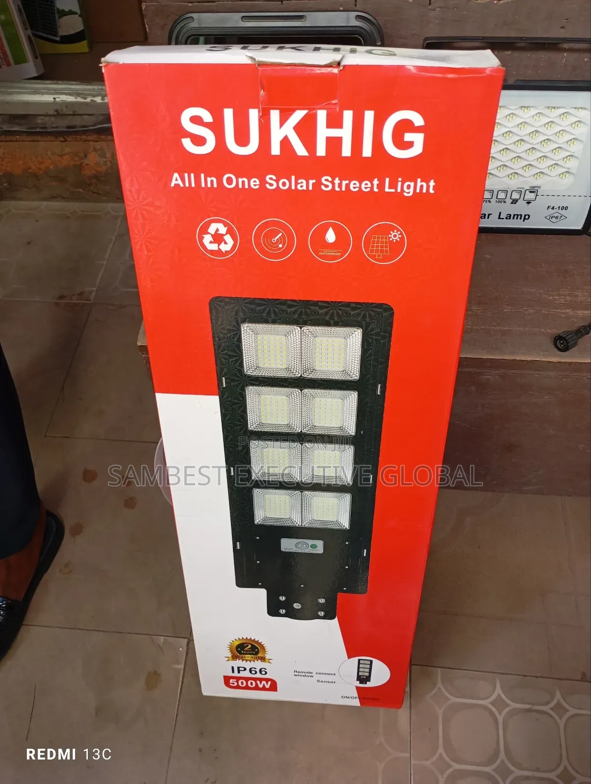 500w Solar Street Light