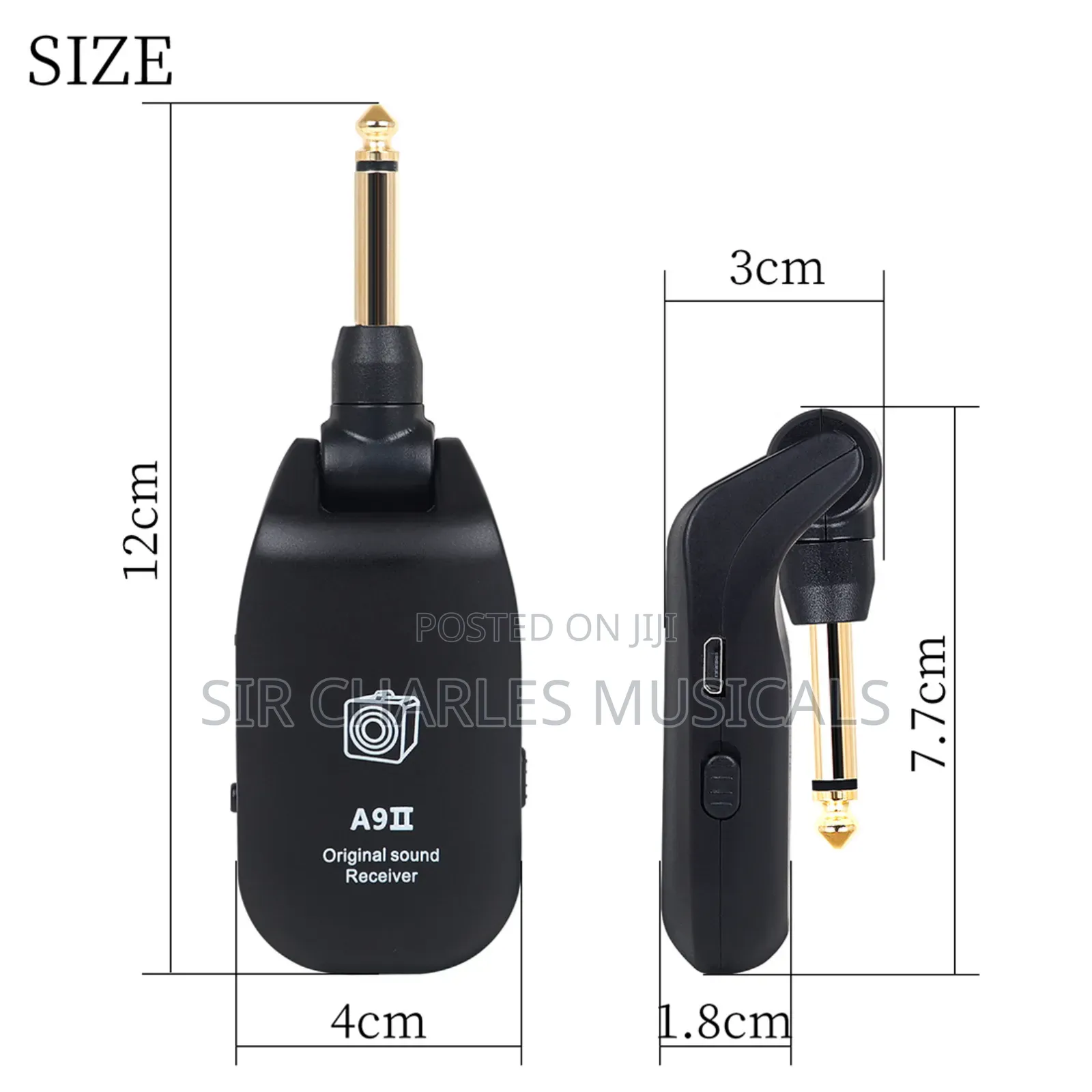 A9 Wireless Jack to Jack Guitar System