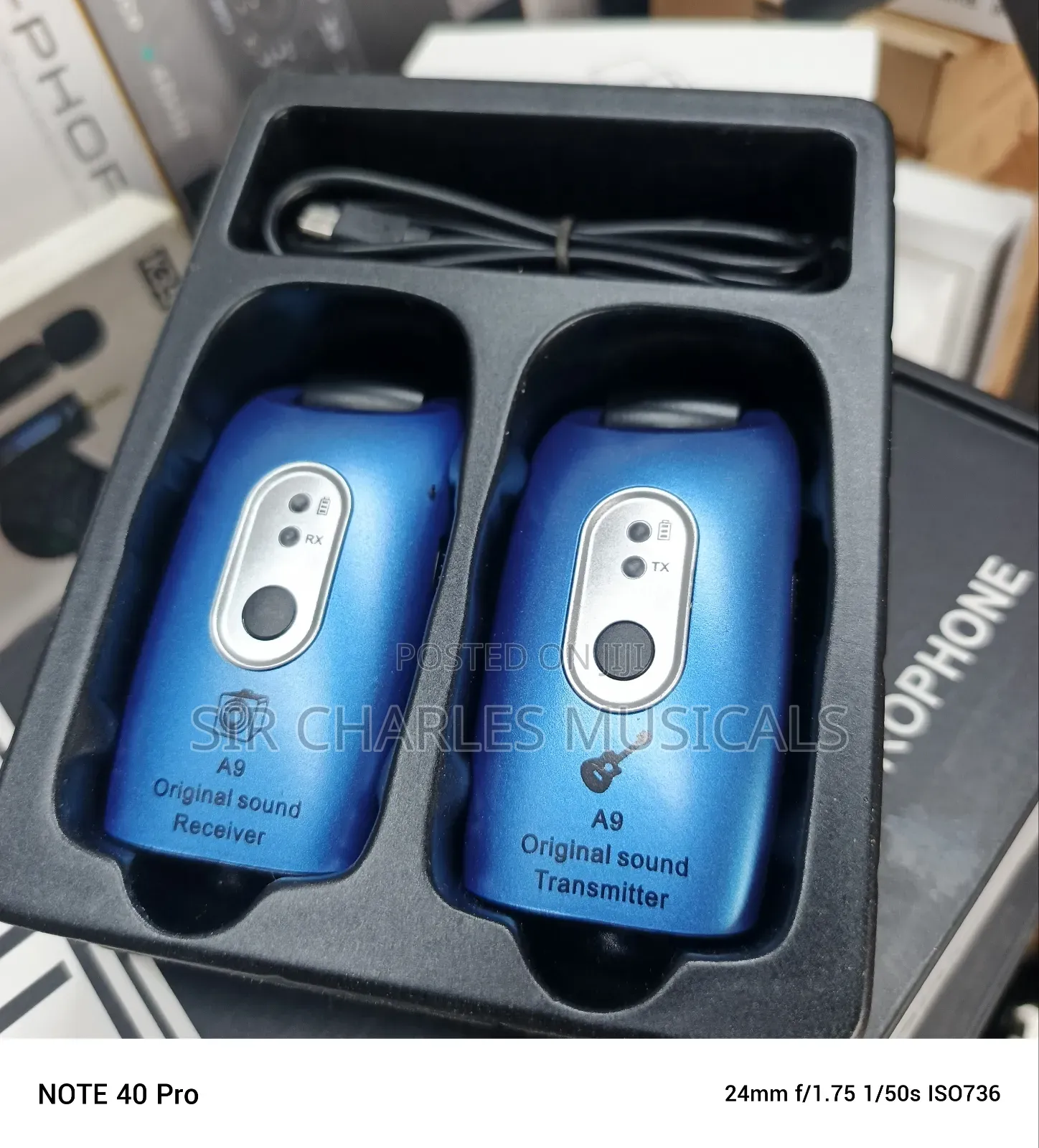 A9 Wireless Jack to Jack Guitar System