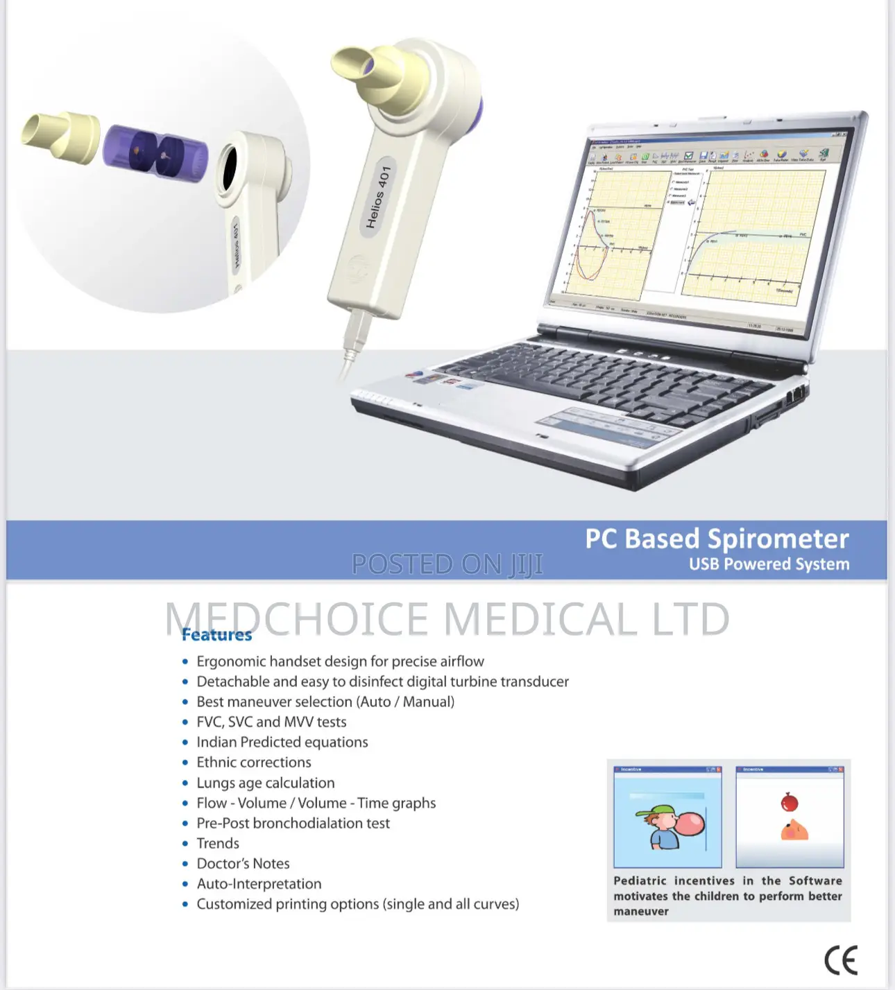 Handheld Spirometer