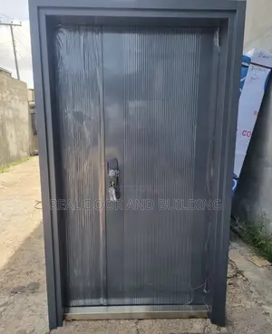 High Quality 4ft X8ft Security Steel Door.