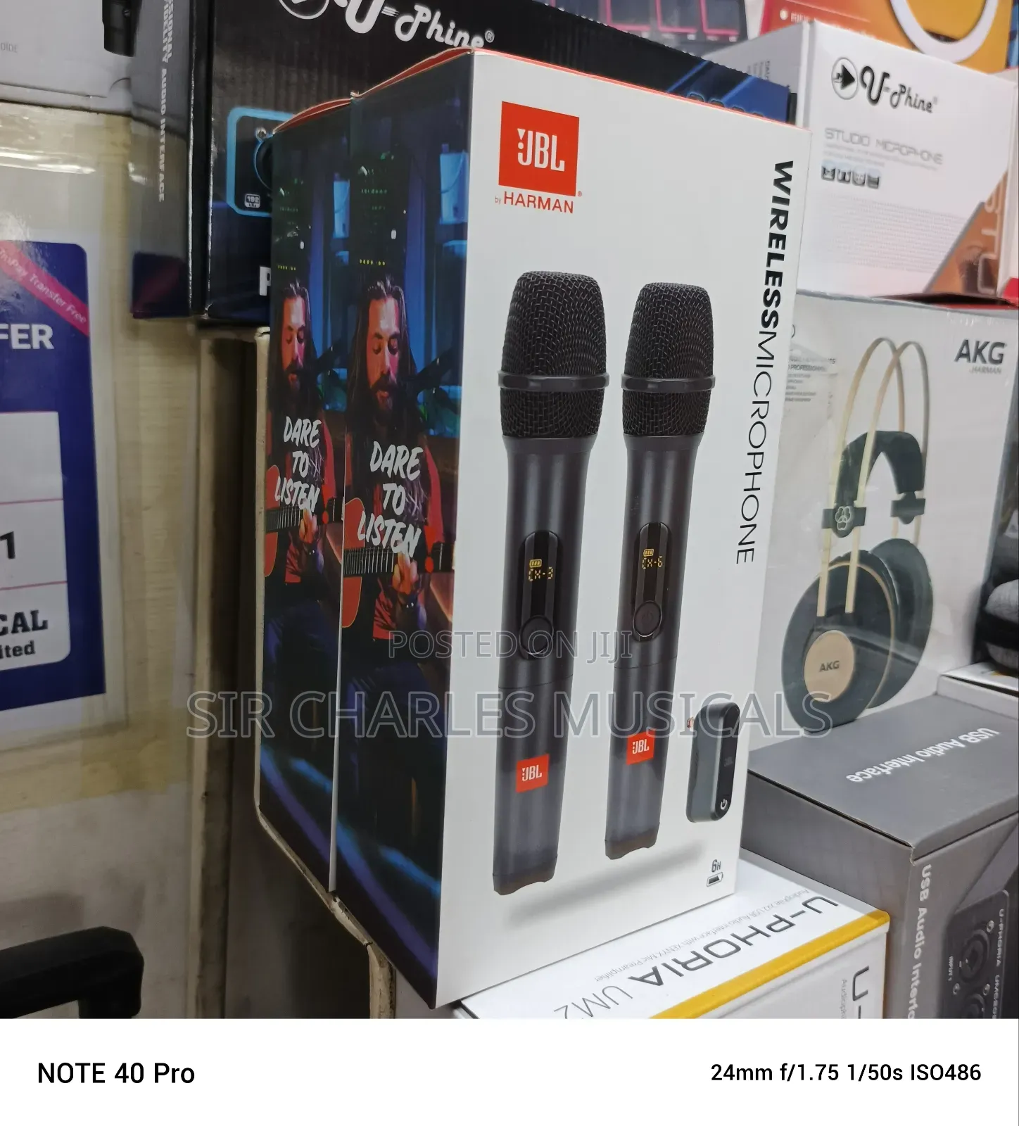 JBL 6h Wireless Microphone