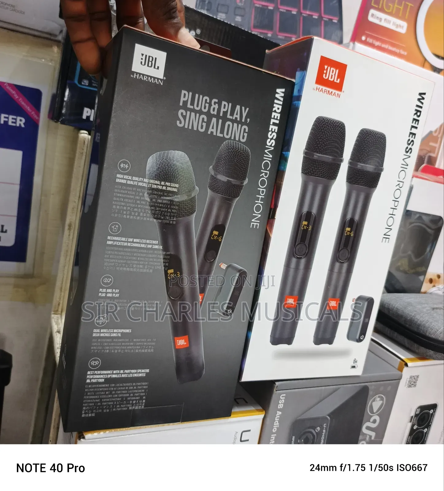 JBL 6h Wireless Microphone