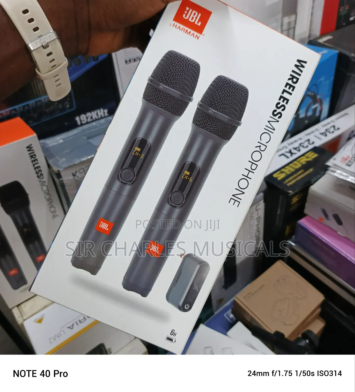 JBL 6h Wireless Microphone