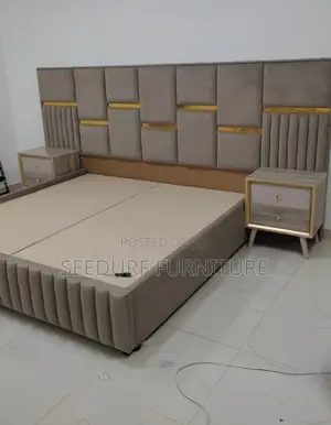 A Quality Made Bed Frame With Bed Sides