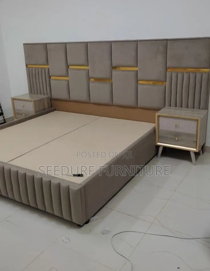 A Quality Made Bed Frame With Bed Sides