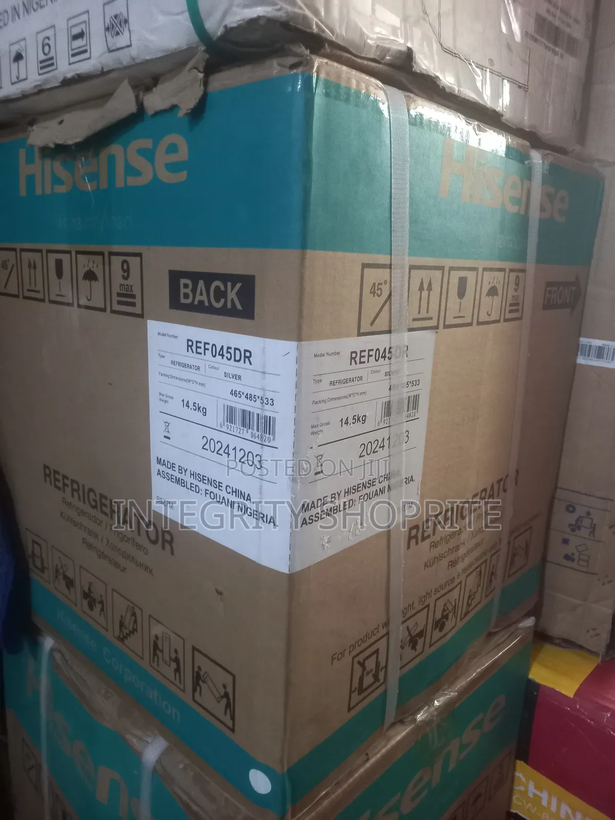 Hisense 45l Single Door Refrigerator 045dr