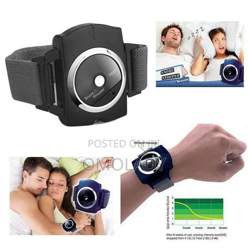 Snoring Stopper Wrist-Type Electronic Snoring Stopper