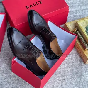 Bally Premium Luxury Quality Leather Corporate Oxford Shoes