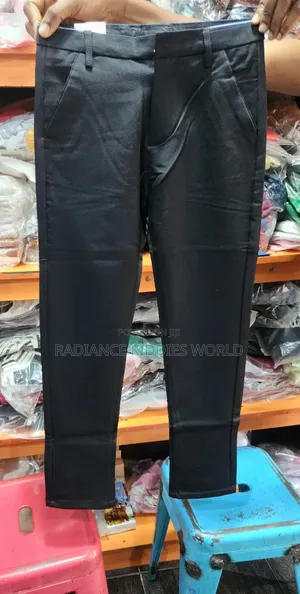 Photo - Plain Black Trousers