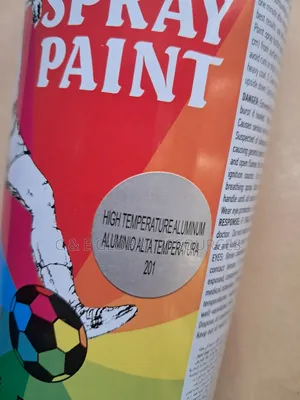 Abro High Temperature Aluminum Spray Paint