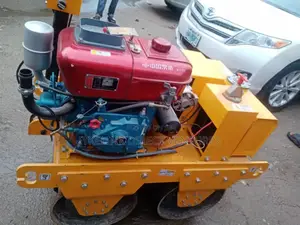 Walk-Behind Double Drum Vibratory Road Roller