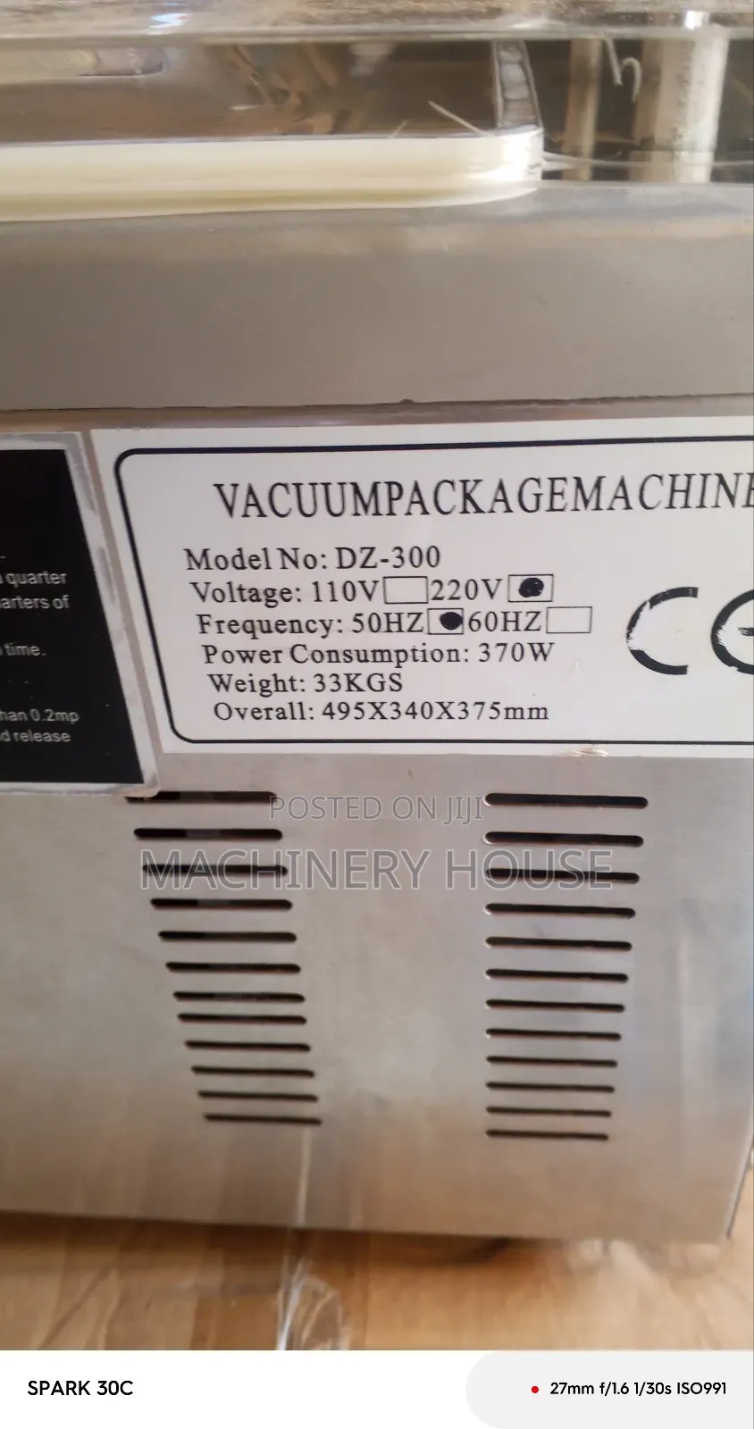 Vacuum Package Machine