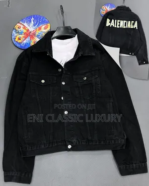 Classic Men's Luxury Jeans Jacket 🧥 Louis Vuitton Well