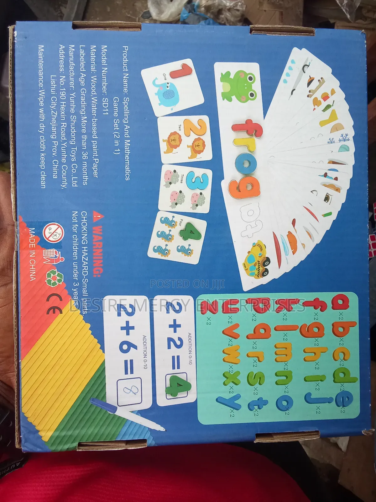 Spelling and Mathematics Game Set