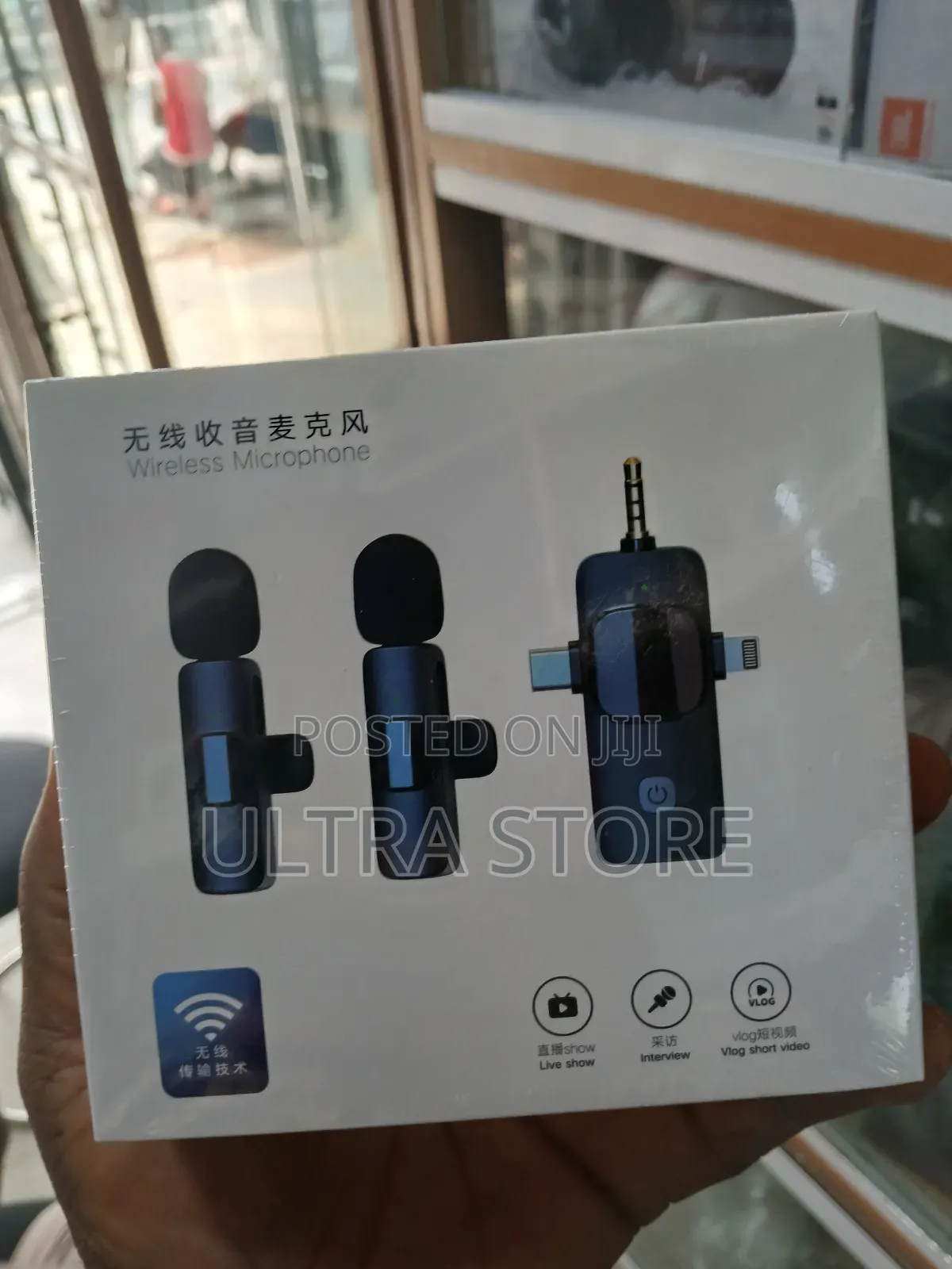 3in1 Lavalier Wireless Microphone