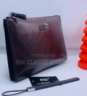 Photo - Classic Men's Luxury Leather Bags Well Branded