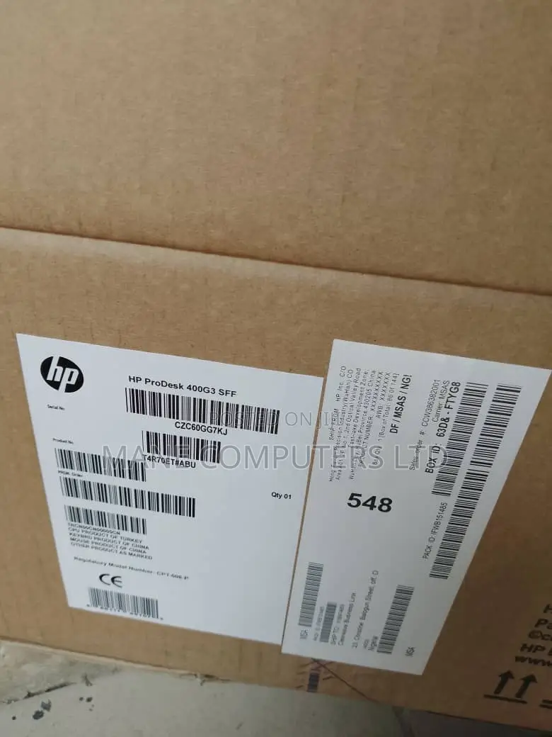 New Desktop Computer HP ProOne 400 G3 8GB Intel Core I5 SSD 256GB