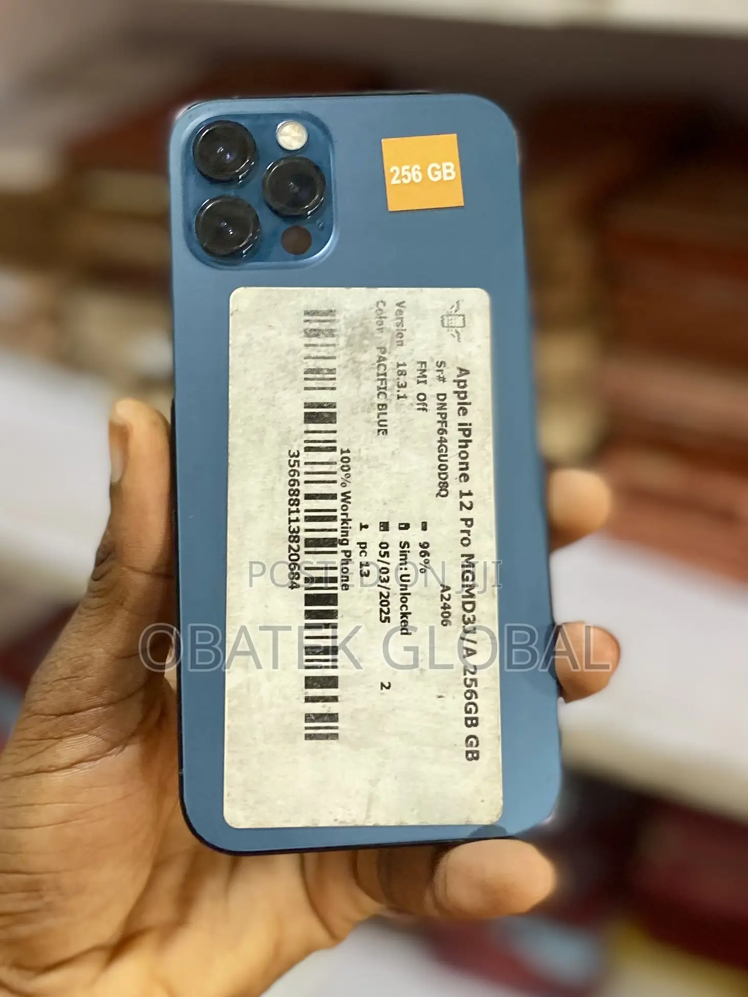 Apple iPhone 12 Pro 256 GB Blue