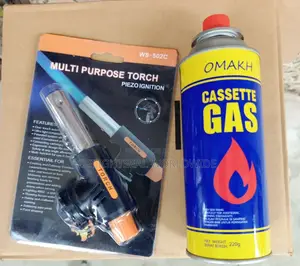 Flame Gun With Gas Can