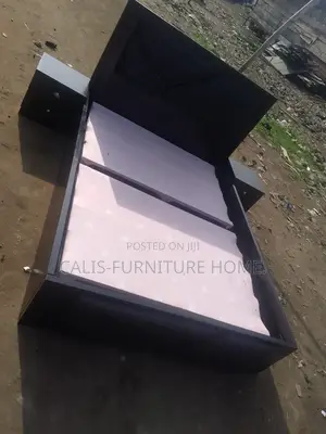 6ft X 4.5ft Bedframe (Dark Brown Color)