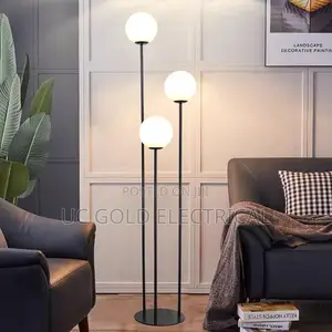 Modern Simple Glass Ball Floor Lamp Bedside Lamp Creative