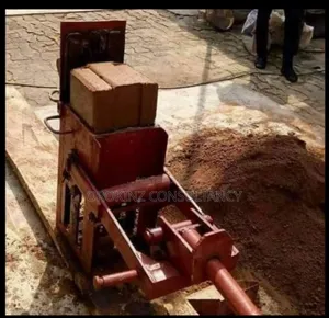 Single Manual 9inches No Motar Interlocking Brick Machine