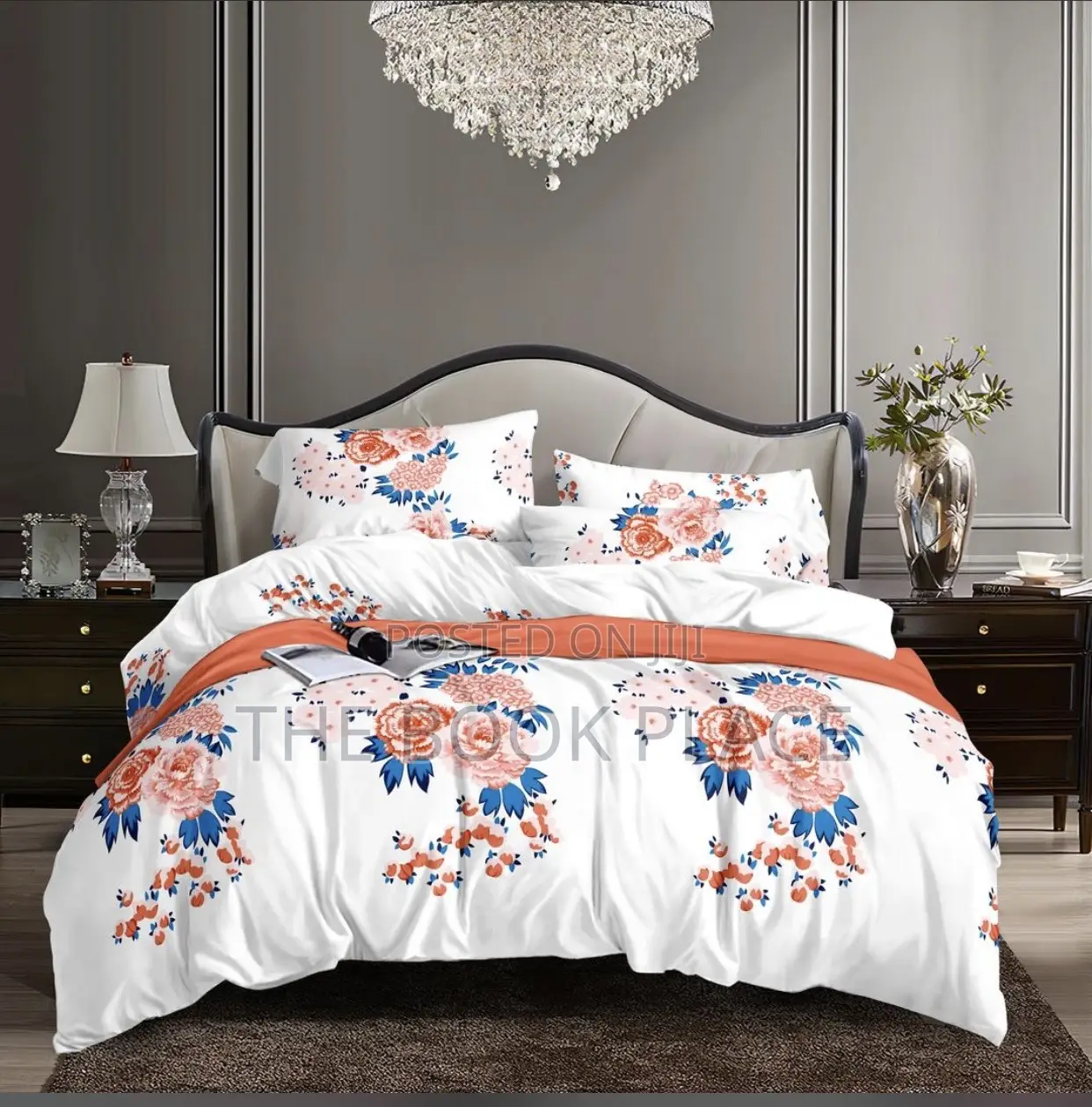 Multicolored Flower Bedsheets With Pillow Case