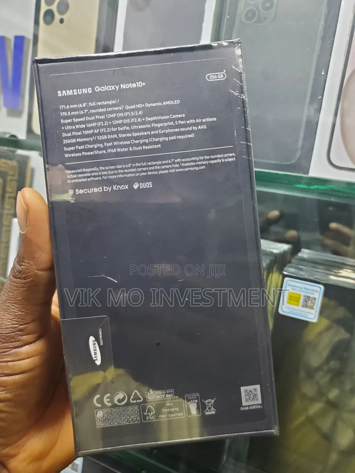 New Samsung Galaxy Note10+ 256 GB