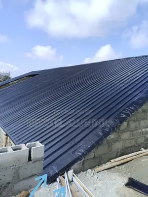 Long Span Aluminum Sheet Black Color Ajah