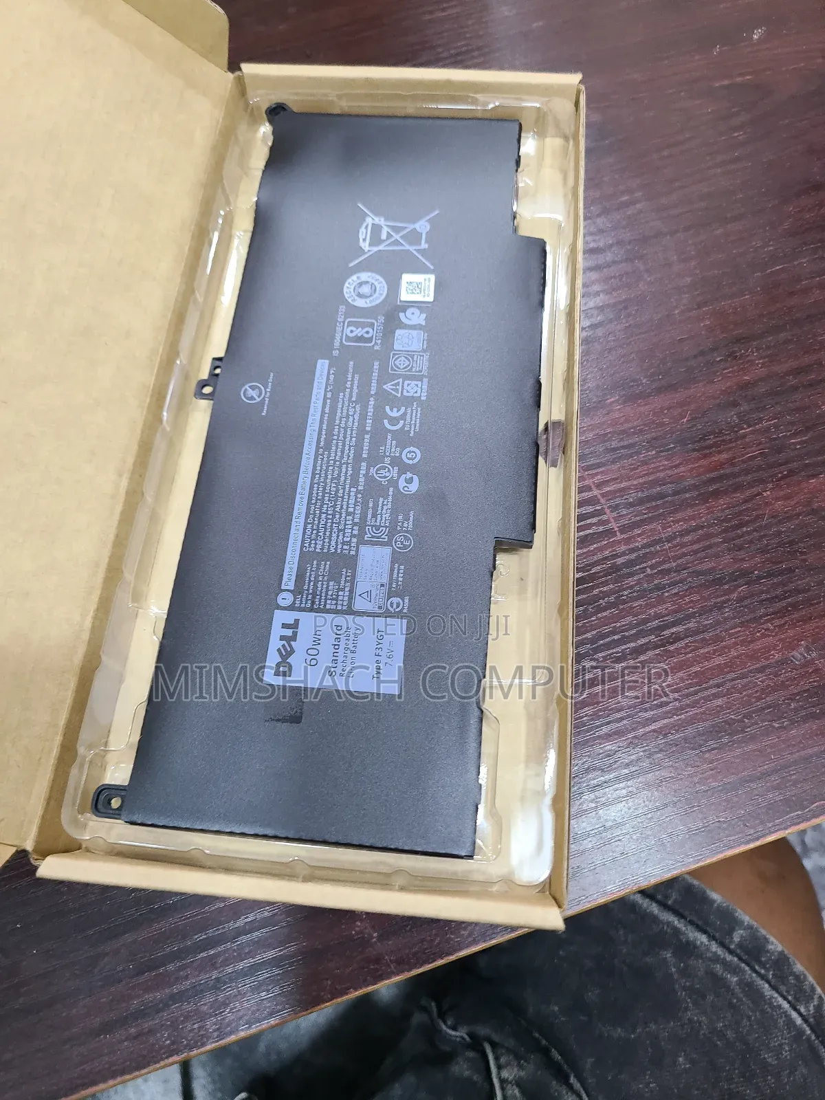 Dell Latitude 7480 7490 7280 7290 7380 7390 Battery F3ygt
