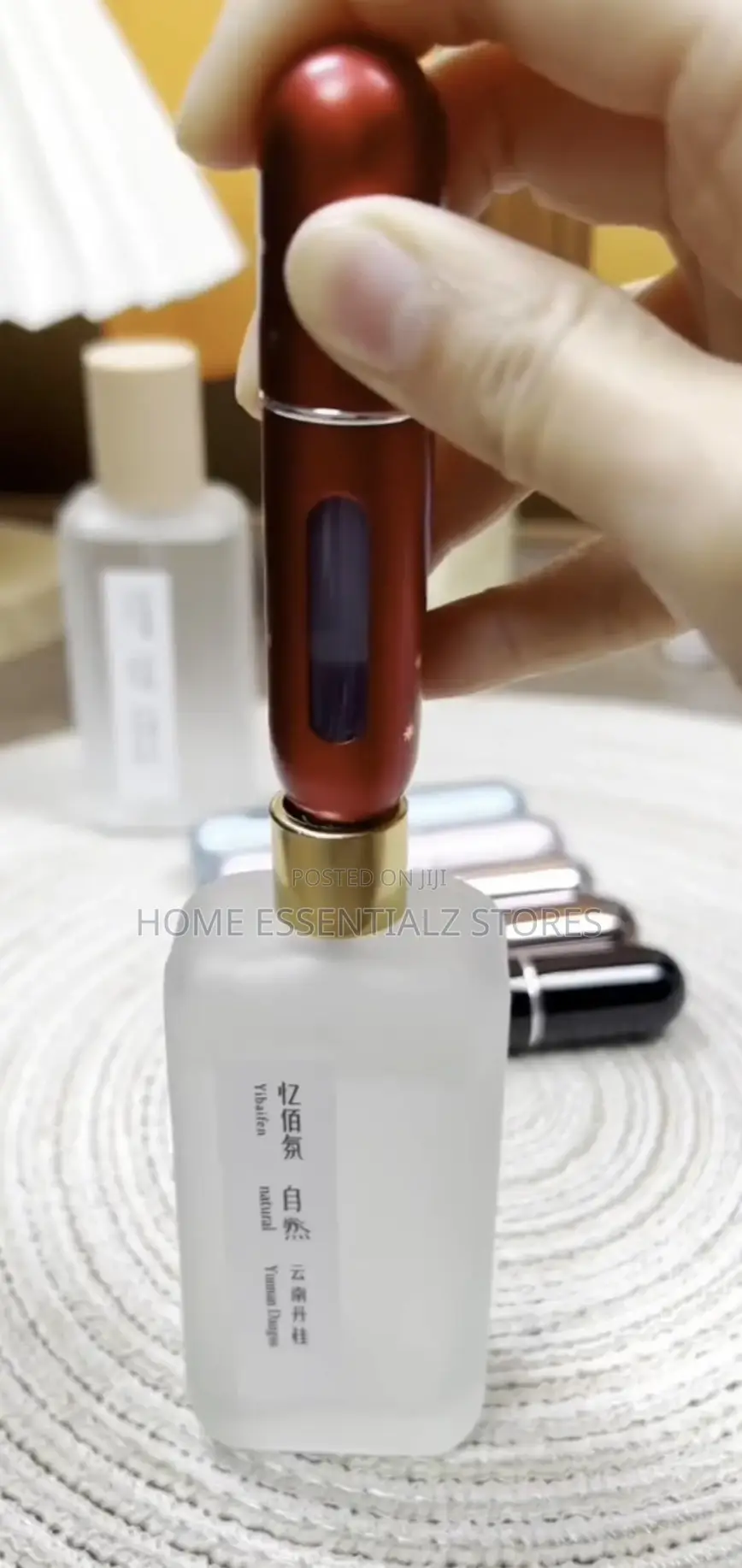Cologne Perfume Atomizer - 3 Pieces Set