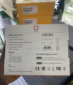 Olax Cpe Ax9 Pro Cat4 300mbps Wireless Router