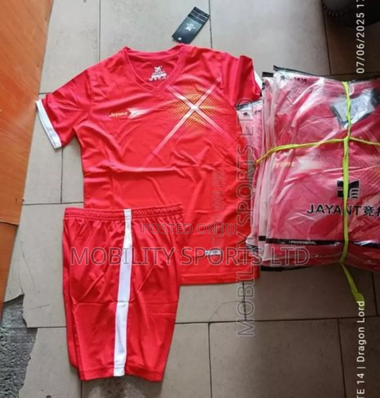 Team Set of Sports Jerseys (15pcs)
