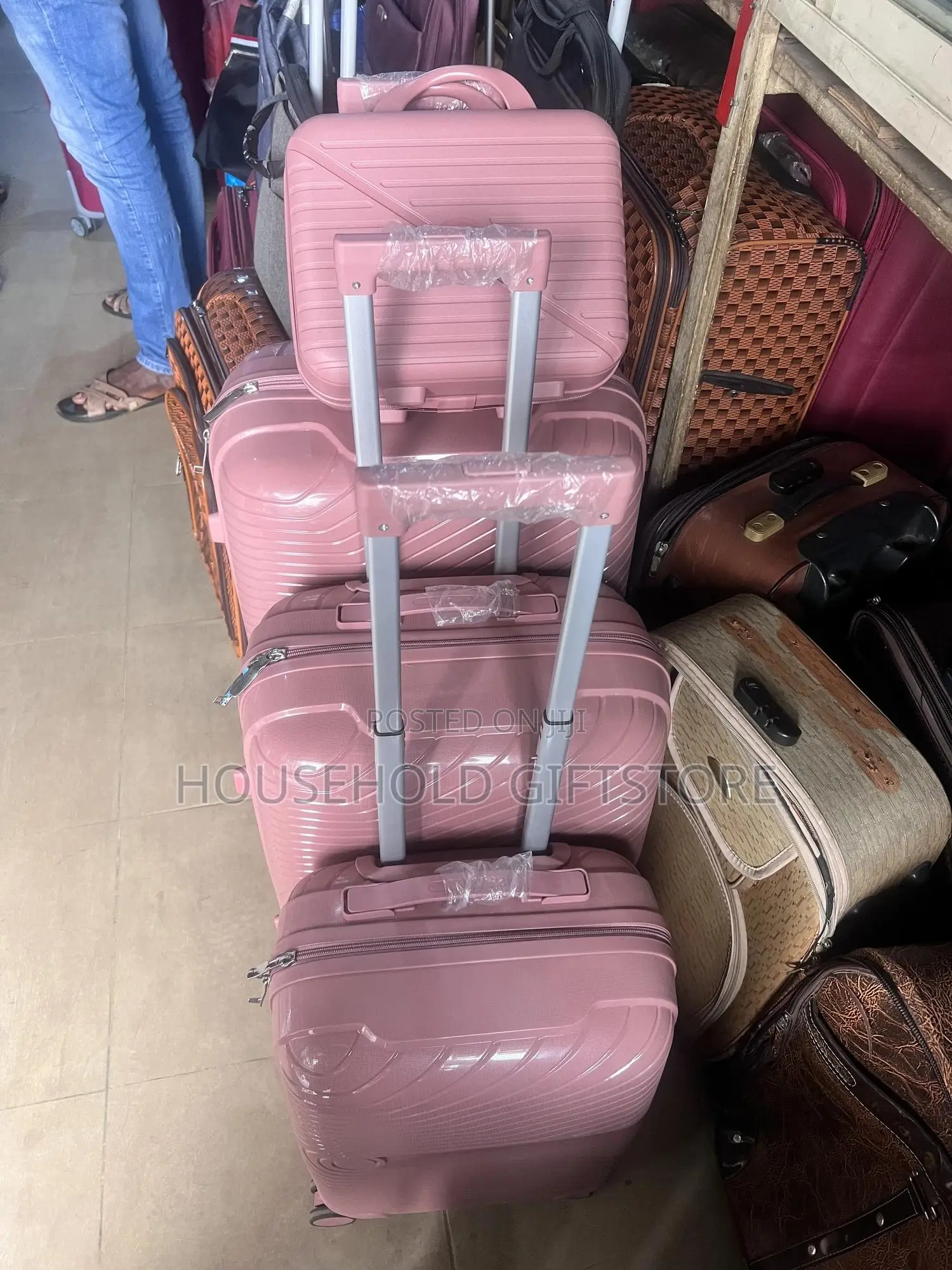 4pcs Luxury Luggage Box