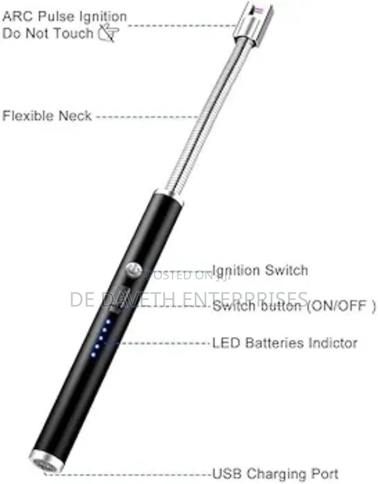 Flexible Rechargeable Lighter
