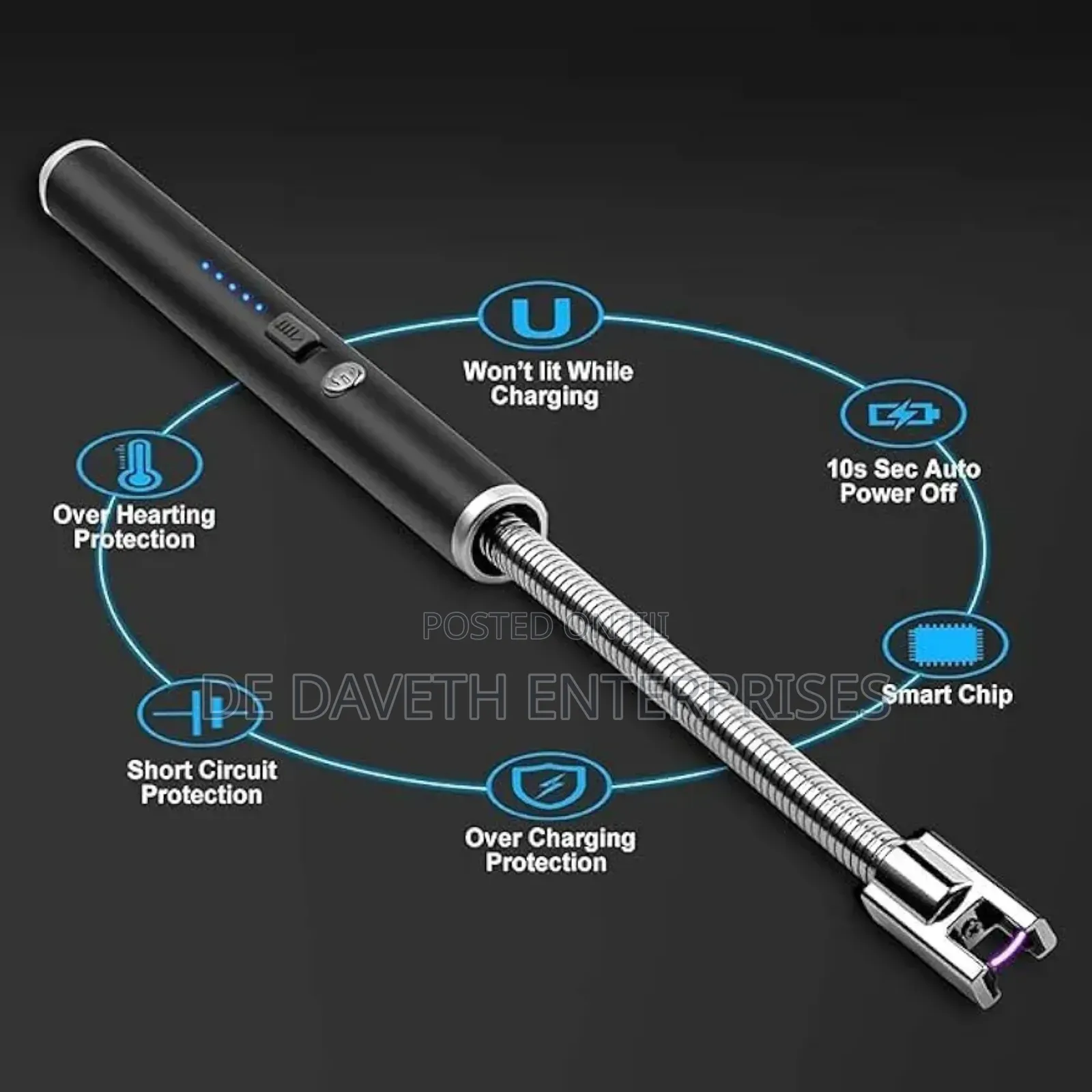 Flexible Rechargeable Lighter