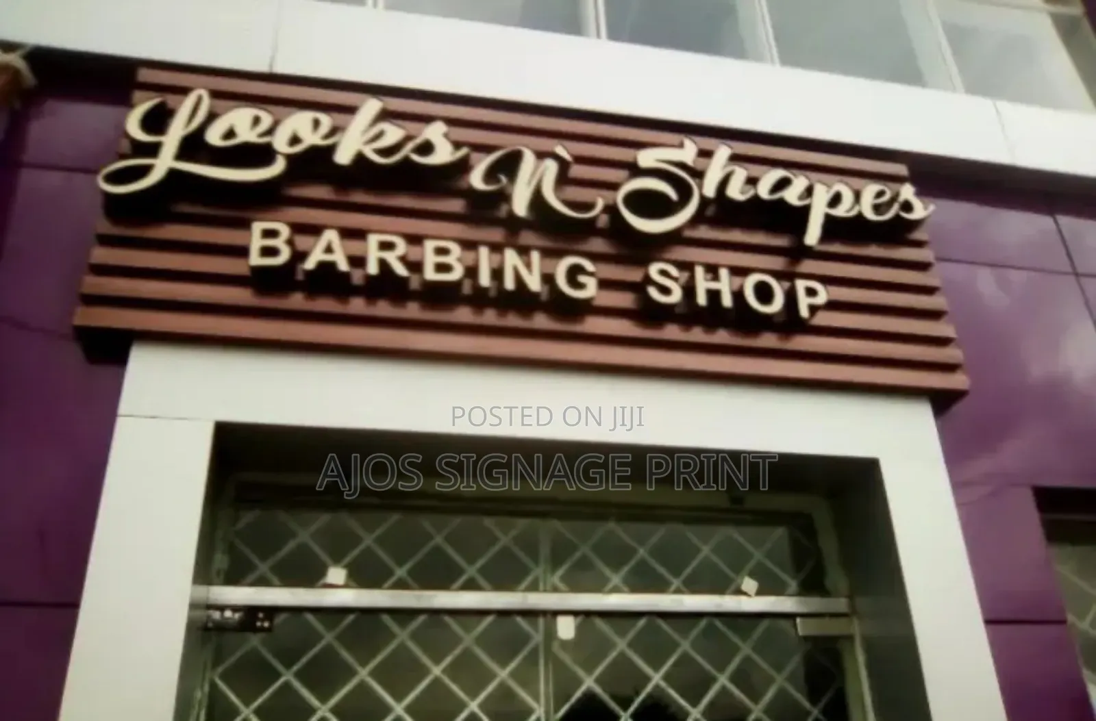 Indoors and Outdoors Signage