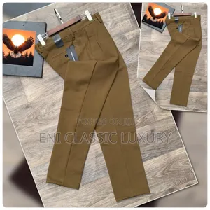 Photo - Classic Men's Luxury Designer Chino Pants 👖 Trousers D & G
