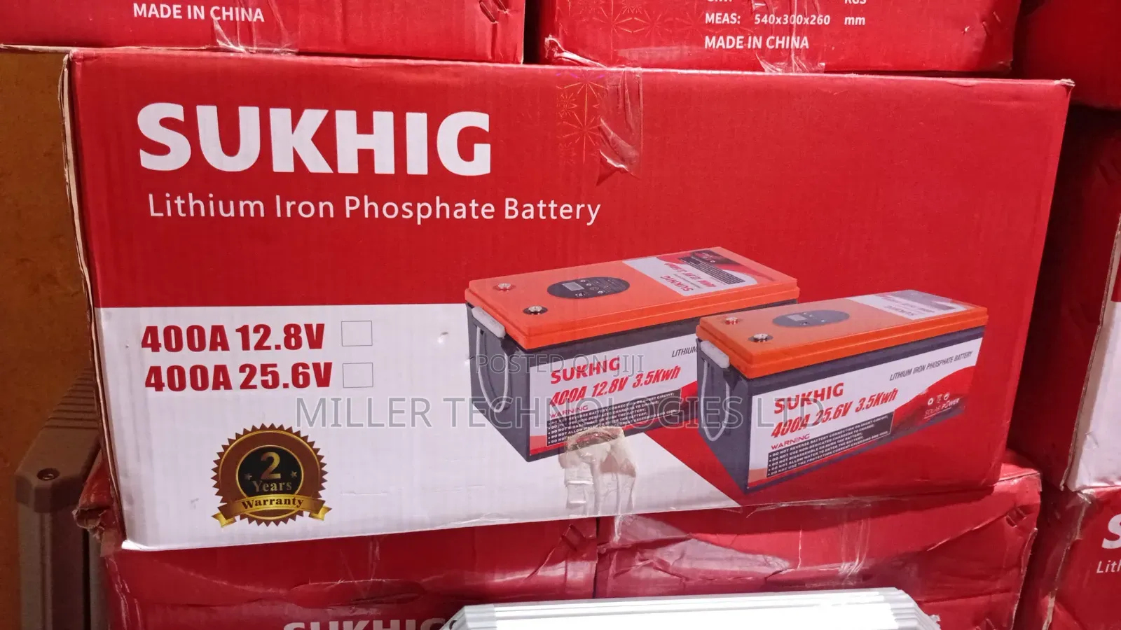 Sukhig 400ah 12v Lithium Battery