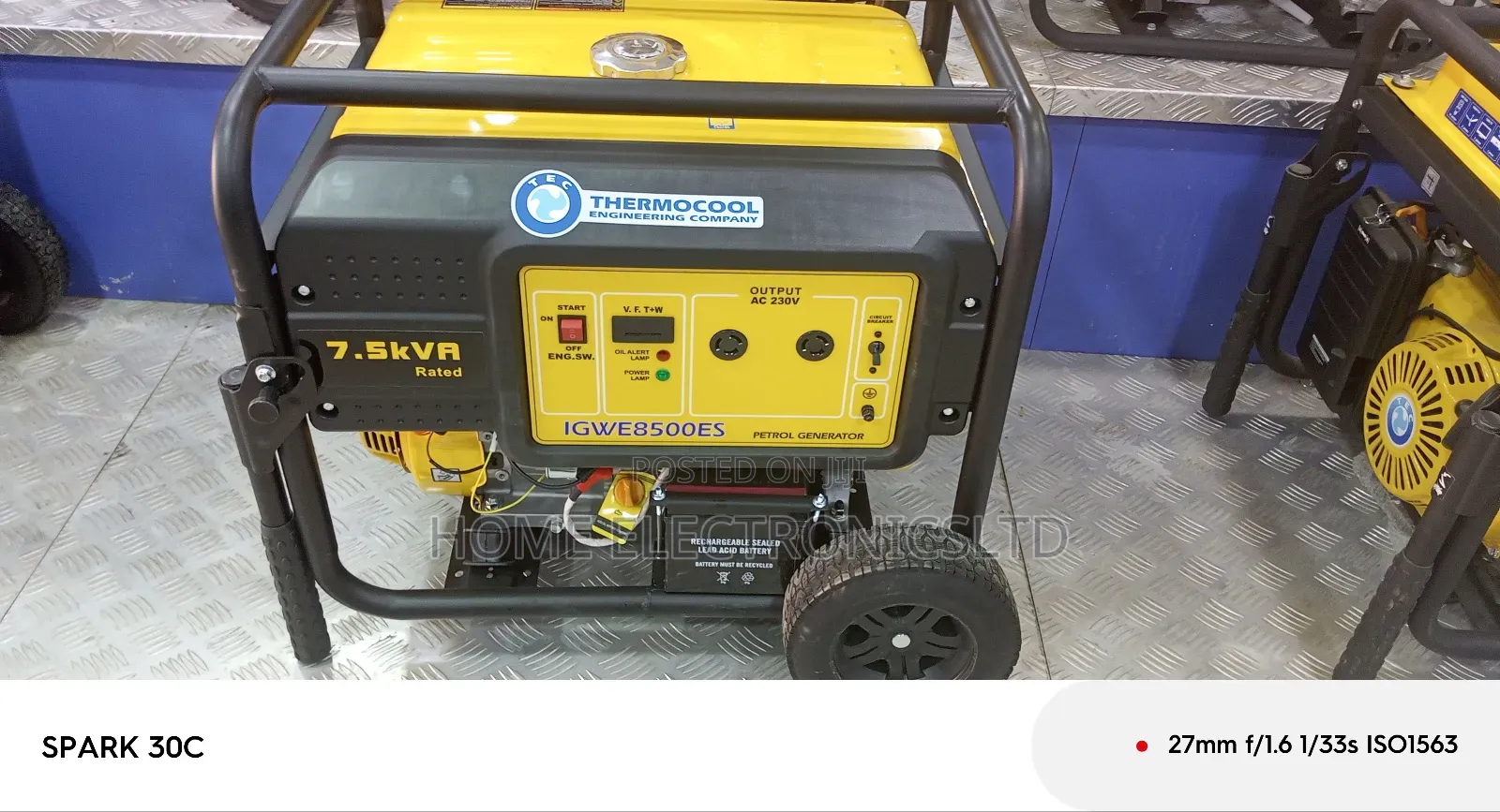 Haier Thermocool Generator Igwe 7.5 Kva