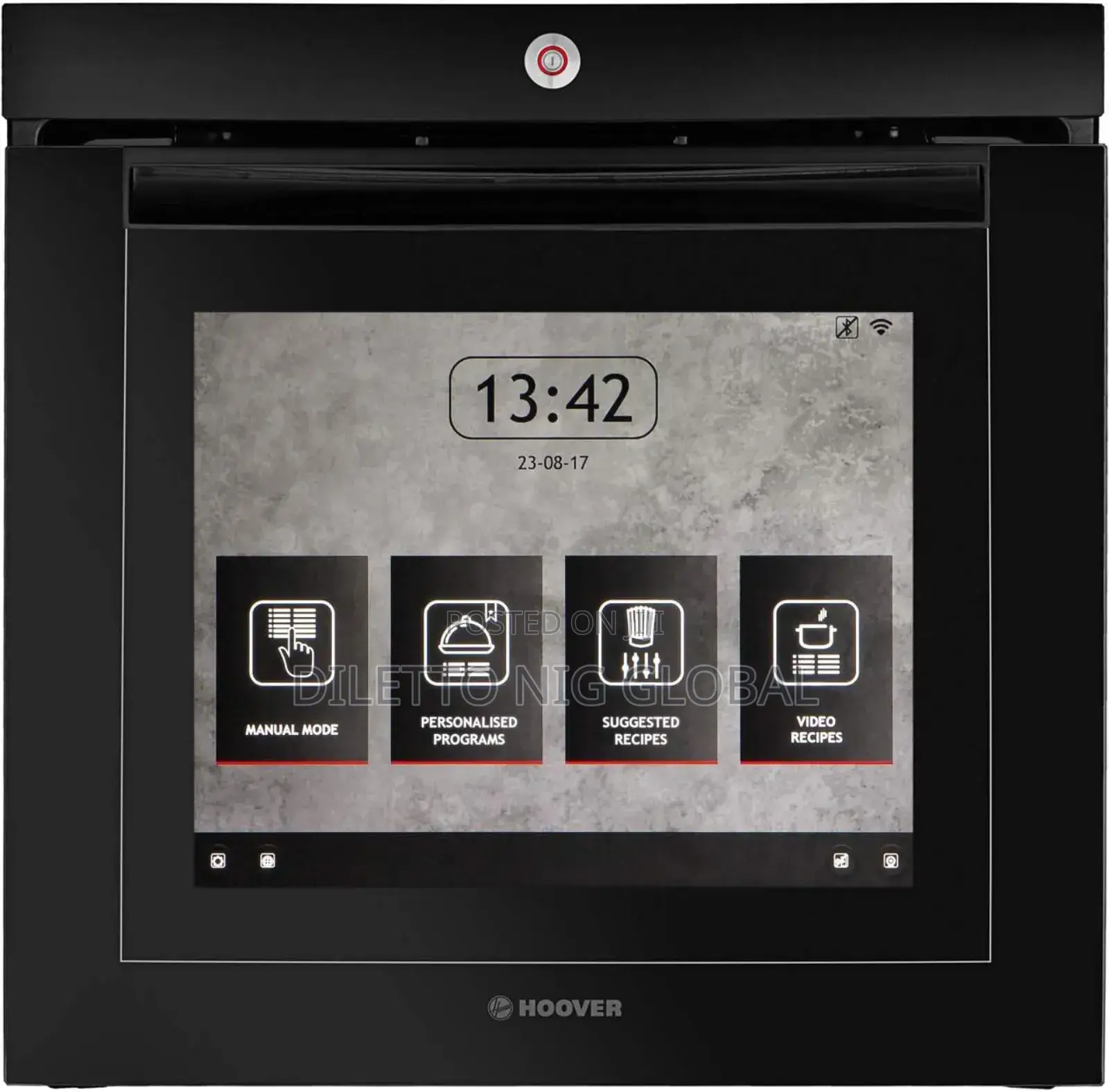 Hoover Vision Built in Single Oven Touch Control Screen