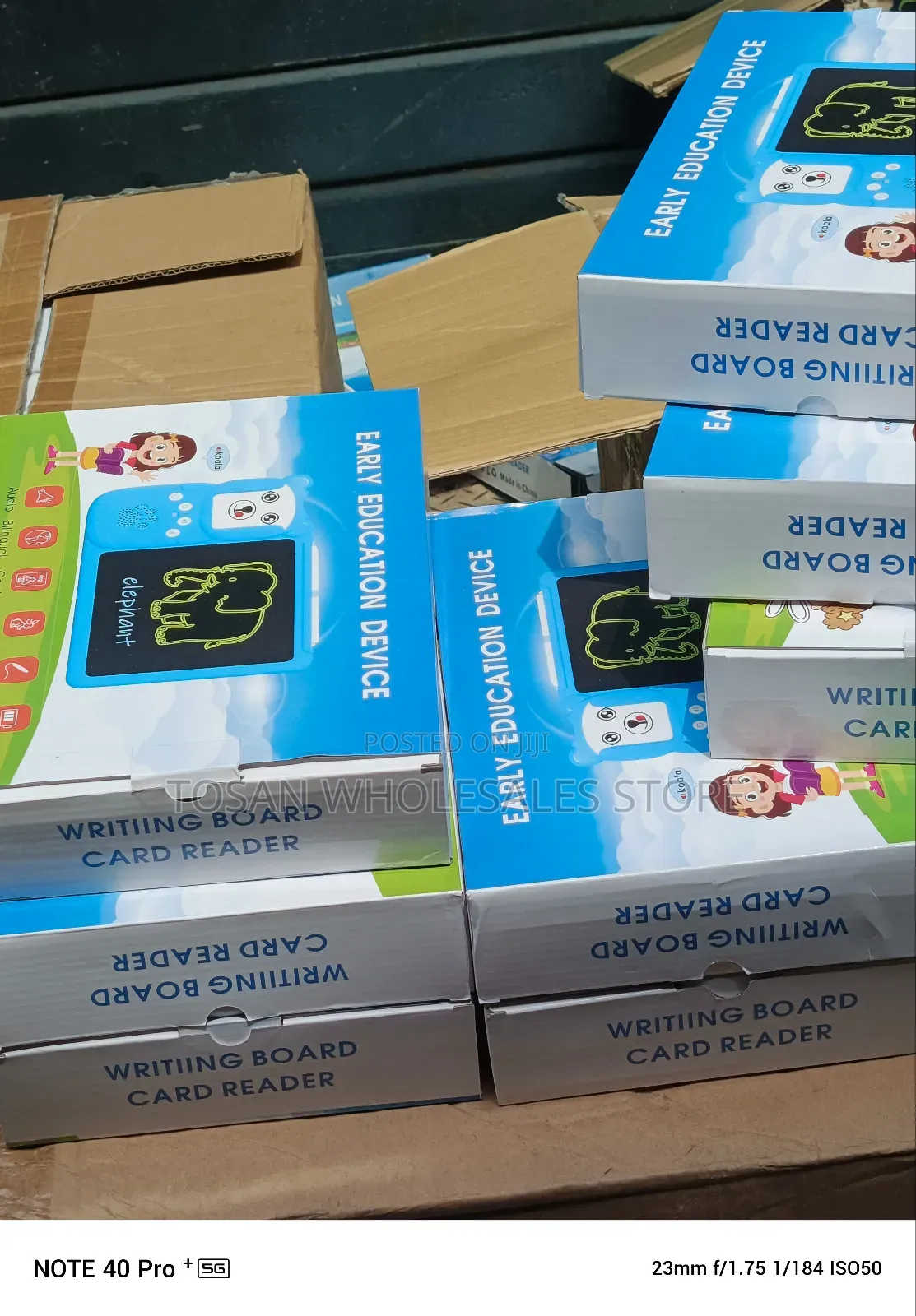 Early Education Device Card Reader With LCD Written Pad