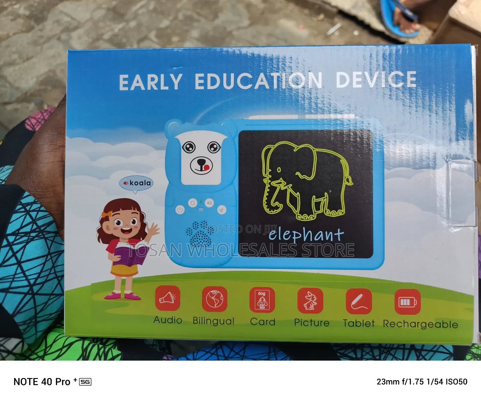Early Education Device Card Reader With LCD Written Pad