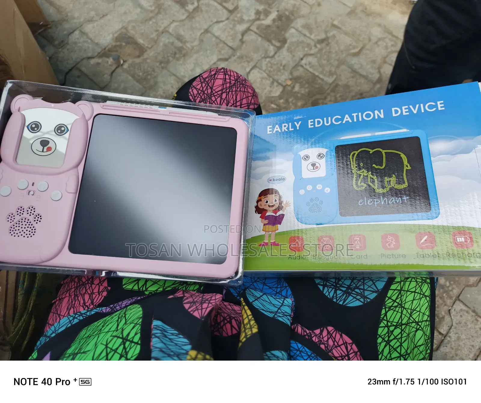 Early Education Device Card Reader With LCD Written Pad