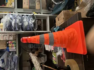 2ft Foldable Reflective Cone With Light